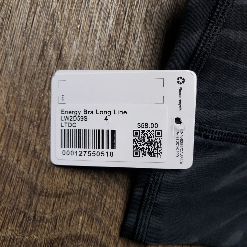 Lululemon Energy Bra Long Line - Picture 6 of 7